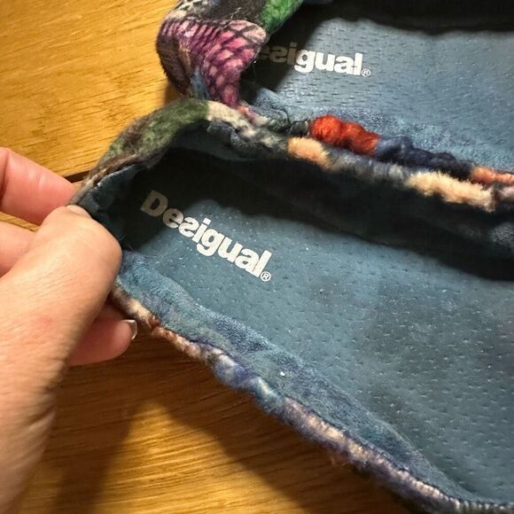 Desigual floral ballerina flats 37 (6.5) - Picture 7 of 8